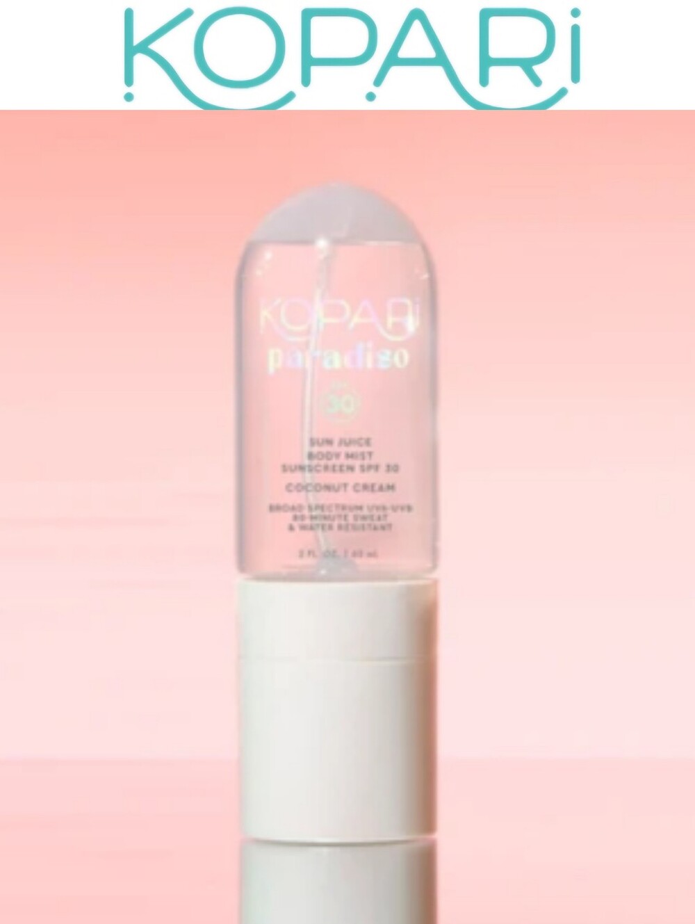 Kopari Paradiso Sun Juice Body Mist SPF 30